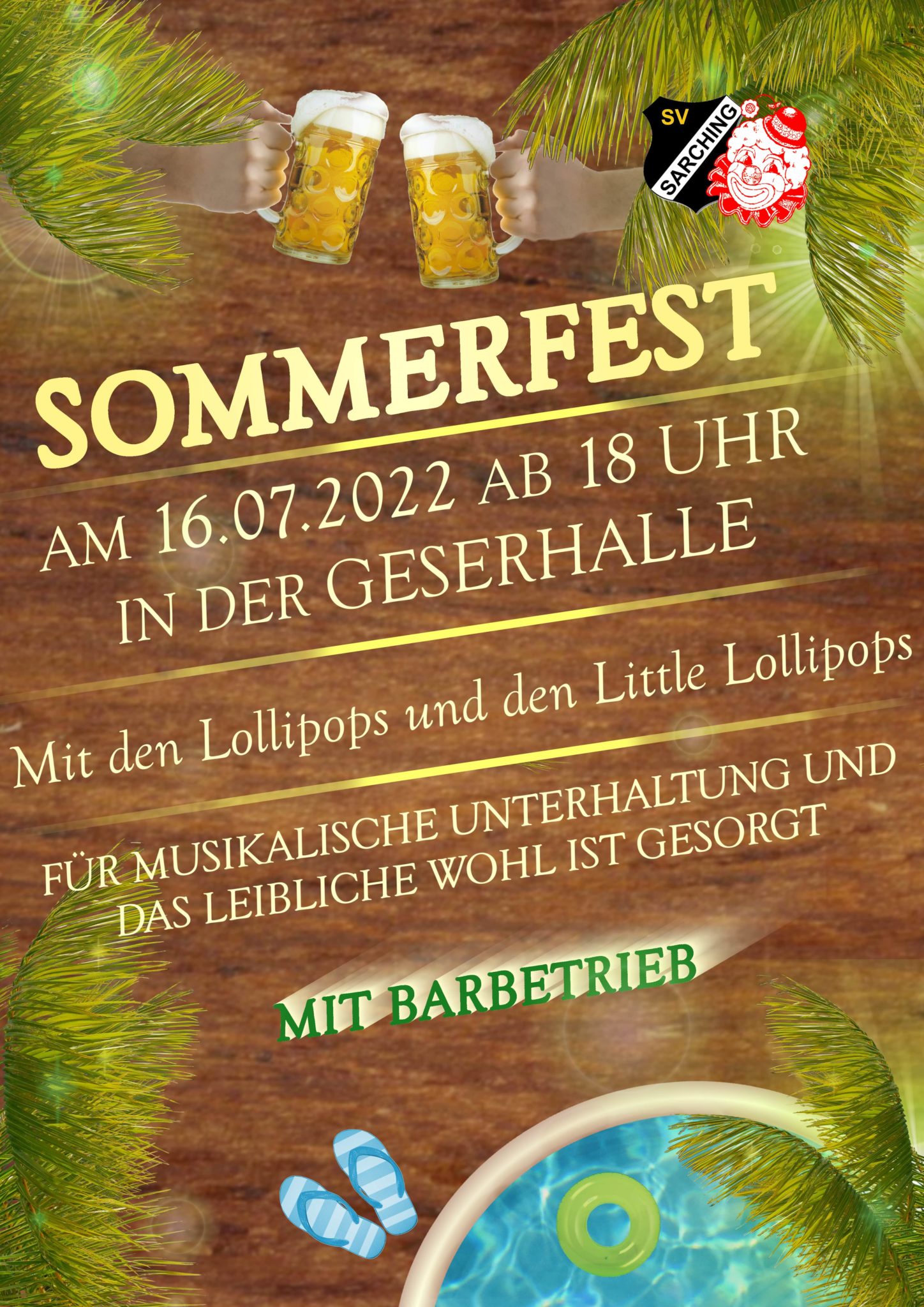 Sommerfest am 16. Juli 2022 SV Sarching 1928 e.V.